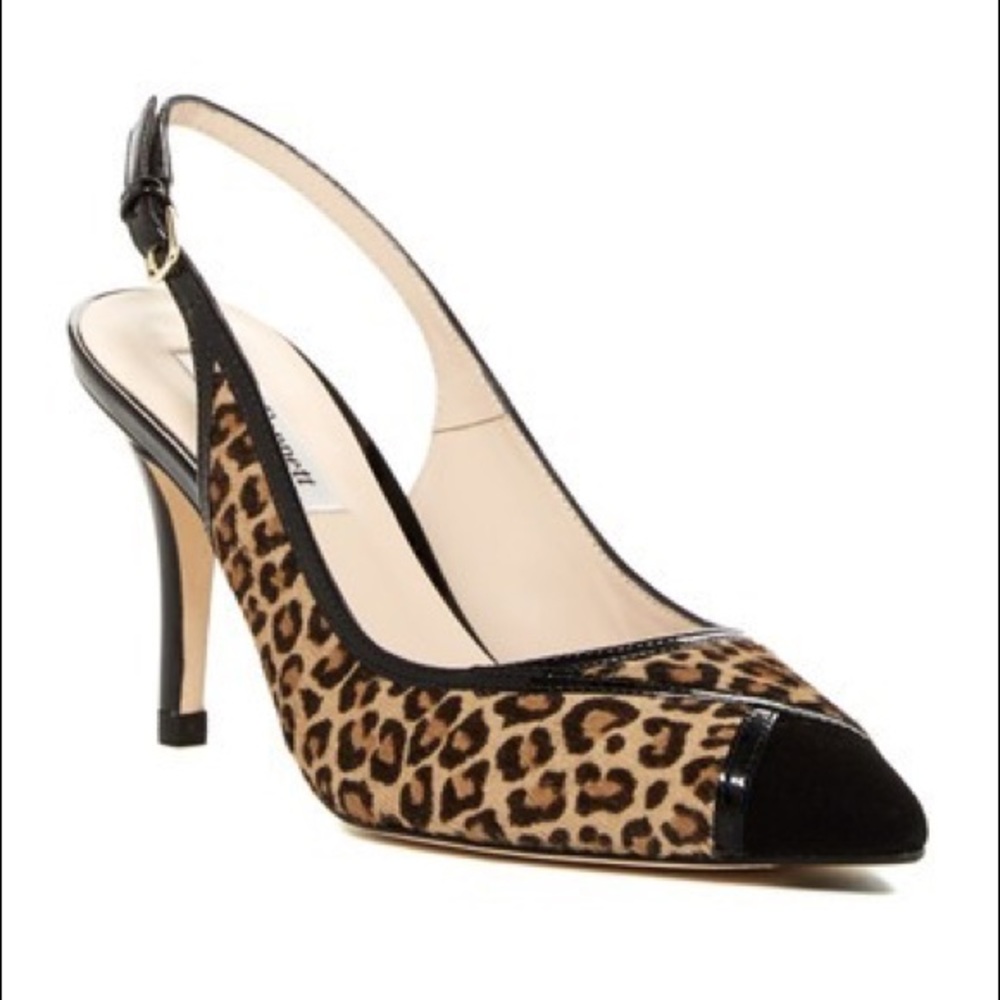 LK Bennett Maisy Genuine Calf Hair Slingback Pump